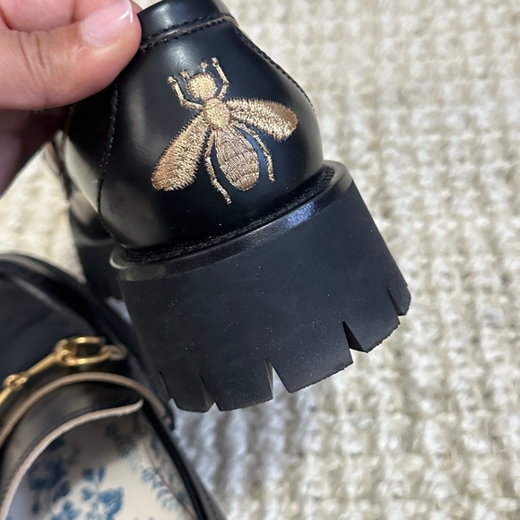 SOLD Like New Gucci Horsebit Lug Loafer 39 ( 8-8.5 US) - Picture 8 of 12